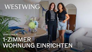 1-Zimmer-Wohnung einrichten | 22qm platzsparendes Wohnen | Wohnideen für die kleine Wohnung | How-to