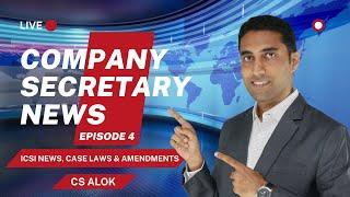 Company Secretary News : Episode 04 | CS Alok #icsi #paymentsbank #paytm #rbi