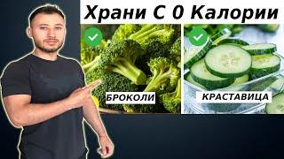 20 Храни Които Имат Почти 0 Калории