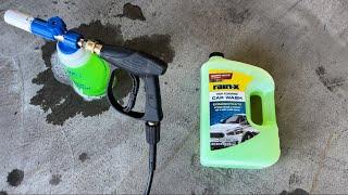 Testing Rain-x High Foaming Car Wash Soap