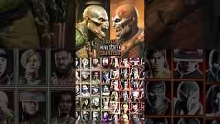 Baraka Character Selection  in Mk9 , MkX , Mk11 and Mk1 Khaos Reigns #mortalkombat1havik