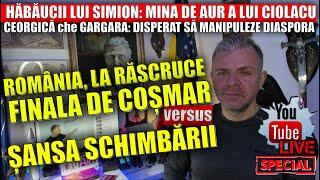 George Simion, unealta lui Ciolacu, disperat să manipuleze #diaspora. Capcana AUR. Live special