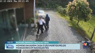 Dois homens mortos durante invasão em casa em Navegantes