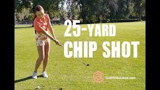 25-yard Chip Shot | Golf with Aimee