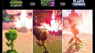 *ALL PLANTS ABILITTIES COMPARISON*  PVZ Garden Warfare / Garden Warfare 2 / Battle for Neighborville