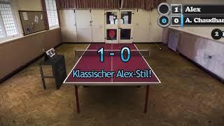 Playing tabletennis on the iPhone 11