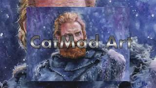 Tormund "Game of Thrones" (Kristofer Hivju) /Тормунд  " Игра престолов"(Кристофер Хивью), акварель