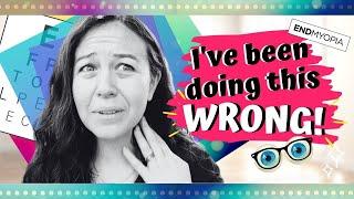 WHAT AM I DOING WRONG? | My EndMyopia Mistake Part 1 | Differential Correction and Screen Distance