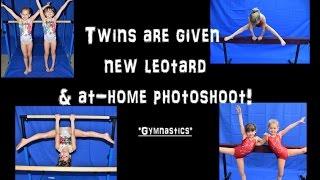 The Twins Get A NEW Olympic Leotard & Gymnastics Photoshoot On Beam, Bars & Floor!