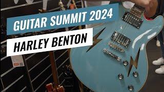 Guitar Summit 2024: Upcoming Harley Benton Guitars with Relic Nitro Finishes & the HB-35 Blitz