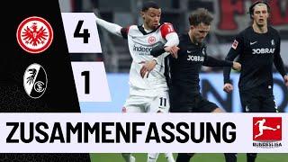 Eintracht Frankfurt - SC Freiburg | 4-1 | Highlights | Bundesliga 2024-25 | frankfurt freiburg