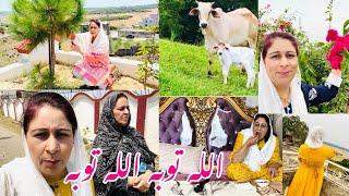 Kashmir Mom Daily Routine In Pakistan | Why Did We Go To My Cousin'S House | Such A Big Storm,
