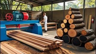 A Wood Project You Can't Miss: Talented Carpenter Makes a Super-Sized-King-Sized-Bed