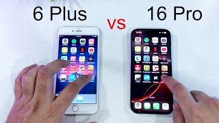 iPhone 16 Pro vs 6 Plus - Speed test