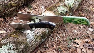 Testing a couple knives by CFK