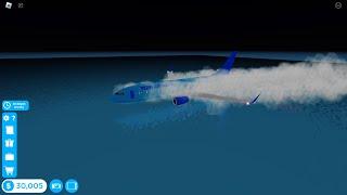 Roblox Cabin Crew Simulator - Boeing 737 Water Landing