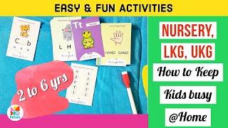 How to keep kids busy at home? | Effective Study with Flash Cards | Nursery Lkg Ukg | RKistic