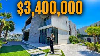 Inside $3,400,000 Golf Course Villa Damac Hills Dubai!