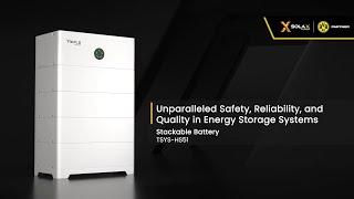 SolaX New Stackable Battery TSYS-HS51 Introduction