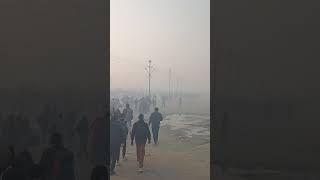 Kumbh Crowd #bhojpuri #song #love #vlog #yamuna #music #train