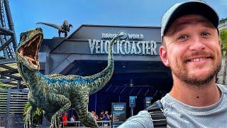 Is Velocicoaster Overrated? Universal Islands of Adventure VLOG