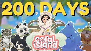 I played 200 Days of the NEW Coral Island 1.1 Update