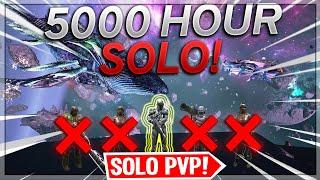 Solo ARK but it's by someone with 5000 hours...