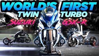 World's FIRST TWIN TURBO GSX-R! 750HP Street Bike SCREAMS to 218MPH! (Spins at OVER 200MPH!)