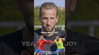 HARRY KANE names the BEST PLAYER in the WORLD  #shorts #soccer