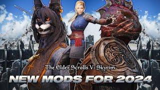 18 Amazing NEW Skyrim Mods To Start 2024 With!