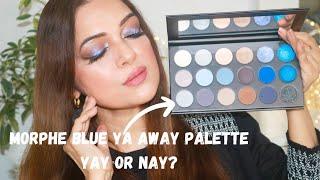 Morphe 'Blue Ya Away' Palette Review & Eye Makeup Tutorial | Chamber Of Beauty