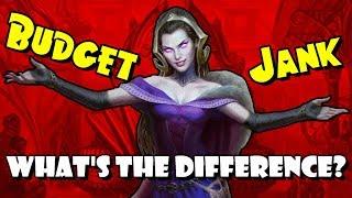 The difference between Budget and Jank decks in Magic the Gathering