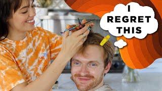 Cutting My Boyfriend's Hair 