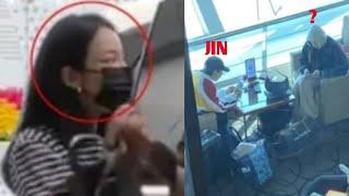 Caught on Camera: JIN bts on a Date?! His special guest will surprise you!