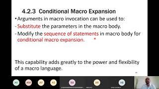 Conditional Macro Expansion : System Software