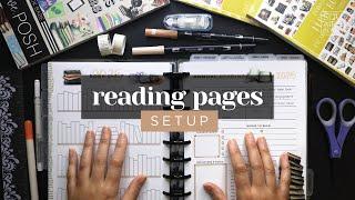 READING JOURNAL PLANNER SETUP :: Prepping My Book Journal Planner Printables