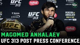 Magomed Ankalaev on Alex Pereira win: "He was running the whole time”