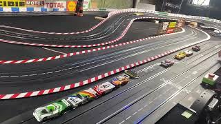 A little Sideways Group 5 Slot Car Action on the Carrera track.