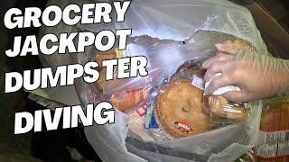 DUMPSTER DIVING: IN GROCERY STORE!SHOCKING FINDS YOU WON’T BELIEVE!