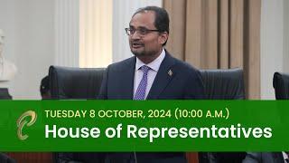 6th Sitting of the House of Representatives - 5th Session - October 8, 2024