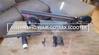 GOTRAX G2 Electric Scooter Assembly Instructions