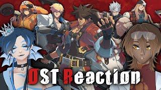 Vtubers React to GUILTY GEAR STRIVE Character Themes | Sol, Ky, May, Axl, Chipp