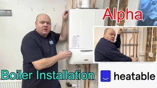 Alpha Combi Boiler Installation - Heatable