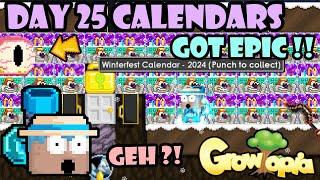 GEH IS REAL?!  GOT EPIC! | GrowTopia Winterfest Calendar 2024