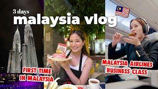 First time in Malaysia  3 Days in Malaysia & Australia | Flying Malaysia Airlines Business Class