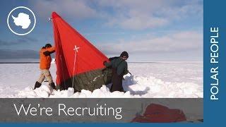 Cool Antarctic Jobs - Recruiting Now!