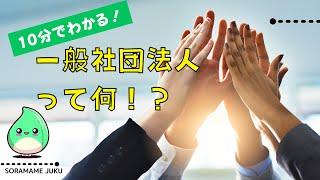 【10分でわかる！】一般社団法人って何？