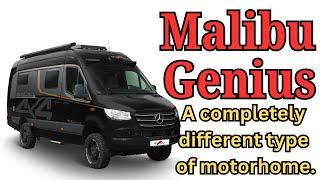 Malibu Genius - a completely new type of motorhome.  Or is it a campervan?