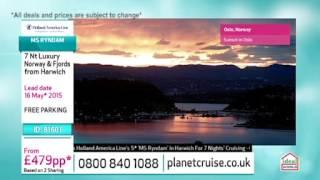 Planet Cruise TV Show Holland America Line 14/04/15 | Planet Cruise