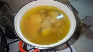 Ароматный куриный бульон || Fragrant Chicken Broth